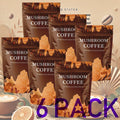 Mushroom Coffee with 10 Adaptogenic Mushrooms & MCT Oil – USA Grown Instant Coffee, Lion's Mane, Turkey Tail, Shiitake, 6.35 oz, Available in 1, 3 & 6 Pack