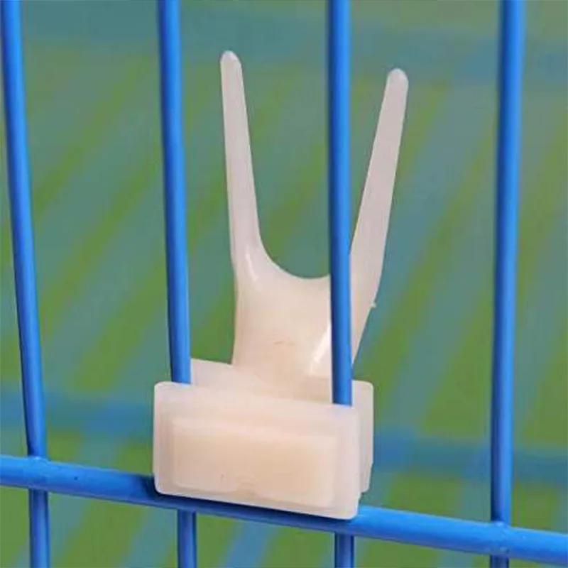 Bird Fruit Fork Feeder 5pcs Plastic Cage Food Skewer Stick for Parrots Budgies Cockatiels Conures Lovebirds Veggie Treat Holder Cage Accessory Small Large Size