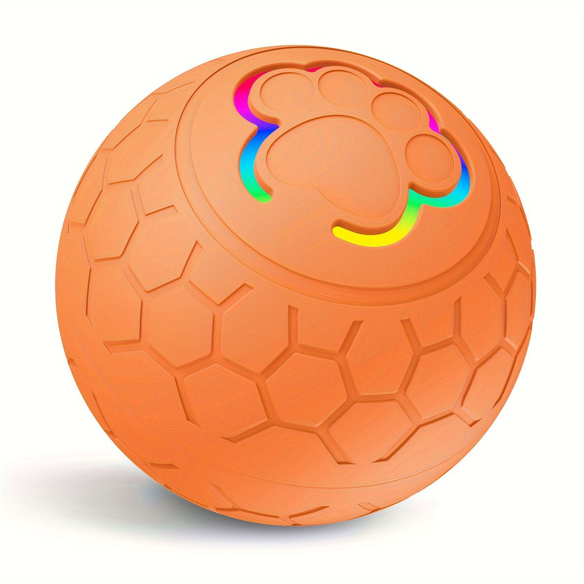 Smart Rechargeable Bouncing Dog Toy Ball – Automatic Interactive Self-Moving Ball with Smart Mode for Dogs, USB Rechargeable Electric Fetch Toy for Indoor & Outdoor Play