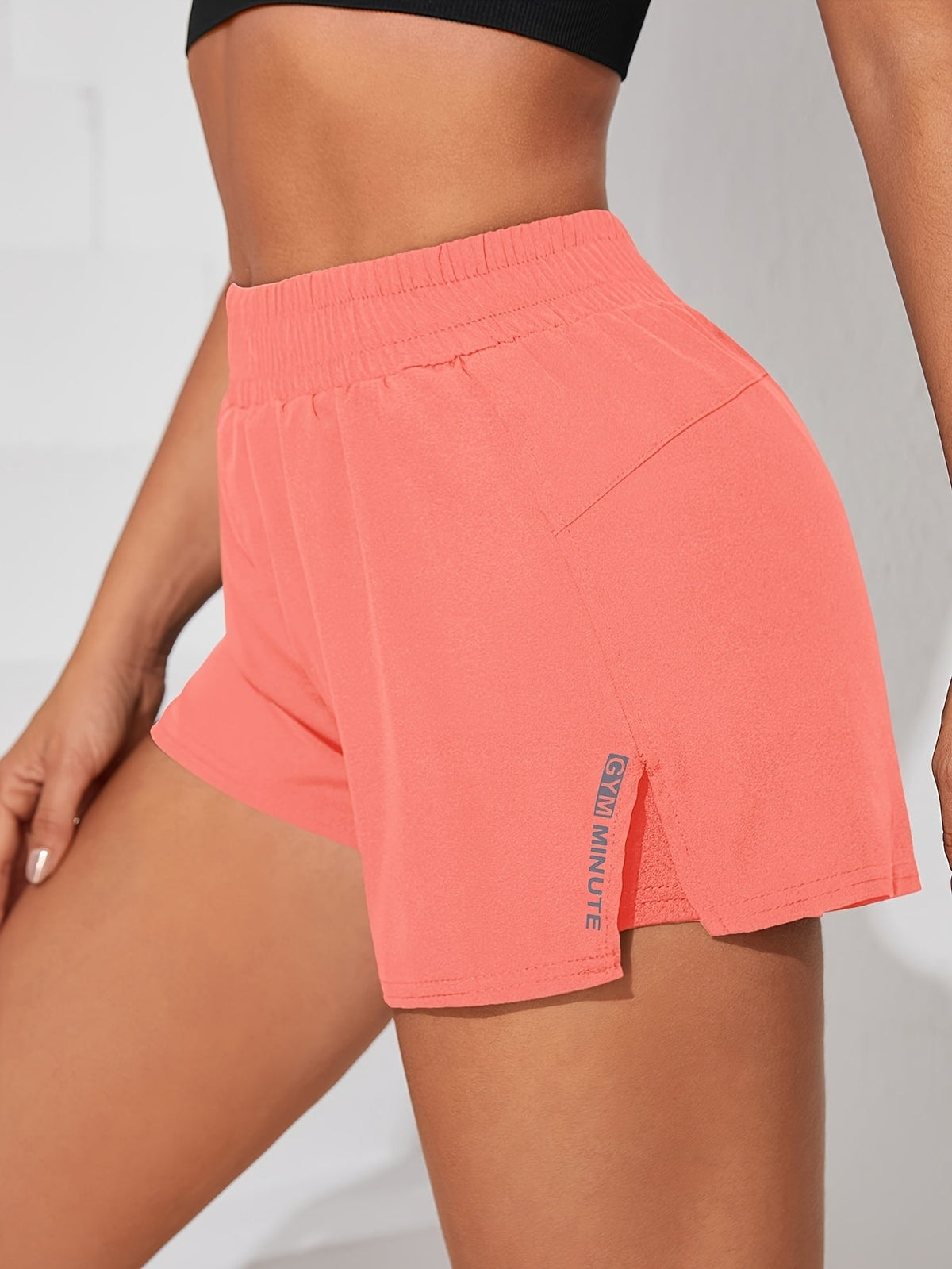 Women's Yoga Shorts with Pocket – Stretch Non-Sheer Sporty Casual Athletic Shorts for Workout Gym Running Spring Summer Fall