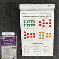Kids Math Workbook for Preschool & Kindergarten – 64-Page Addition & Subtraction Practice, Number Tracing Handwriting Copybook, Ages 3-6 Early Learning