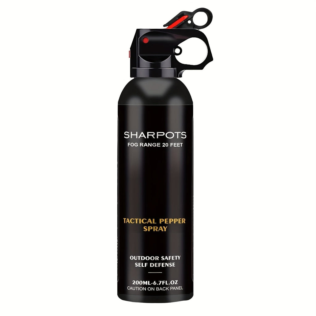 Maximum Strength Pepper Spray 6.7oz for Hiking & Outdoor Self Defense – Fast-Deploy OC Formula, Compact & Easy Access Personal Protection for Camping, Trails & Everyday Carry, 1, 2 or 4 Pack