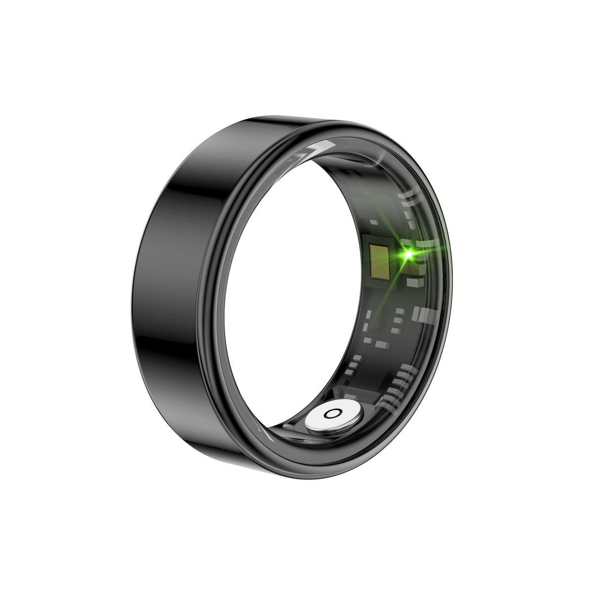 Smart Ring Health Fitness Tracker Bluetooth 5.3 IP68 Waterproof Sport Mode Pedometer Sleep Step Calorie Stress Body Temp Period Tracker for Men Women Android iPhone Gift