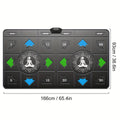Wireless Dance Mat for Kids & Adults - Double User Electronic Dance Pad with HD Camera, TV Compatible, Fitness Step Game for Boys & Girls Ages 3+ | Birthday Christmas Gift for Family Fun