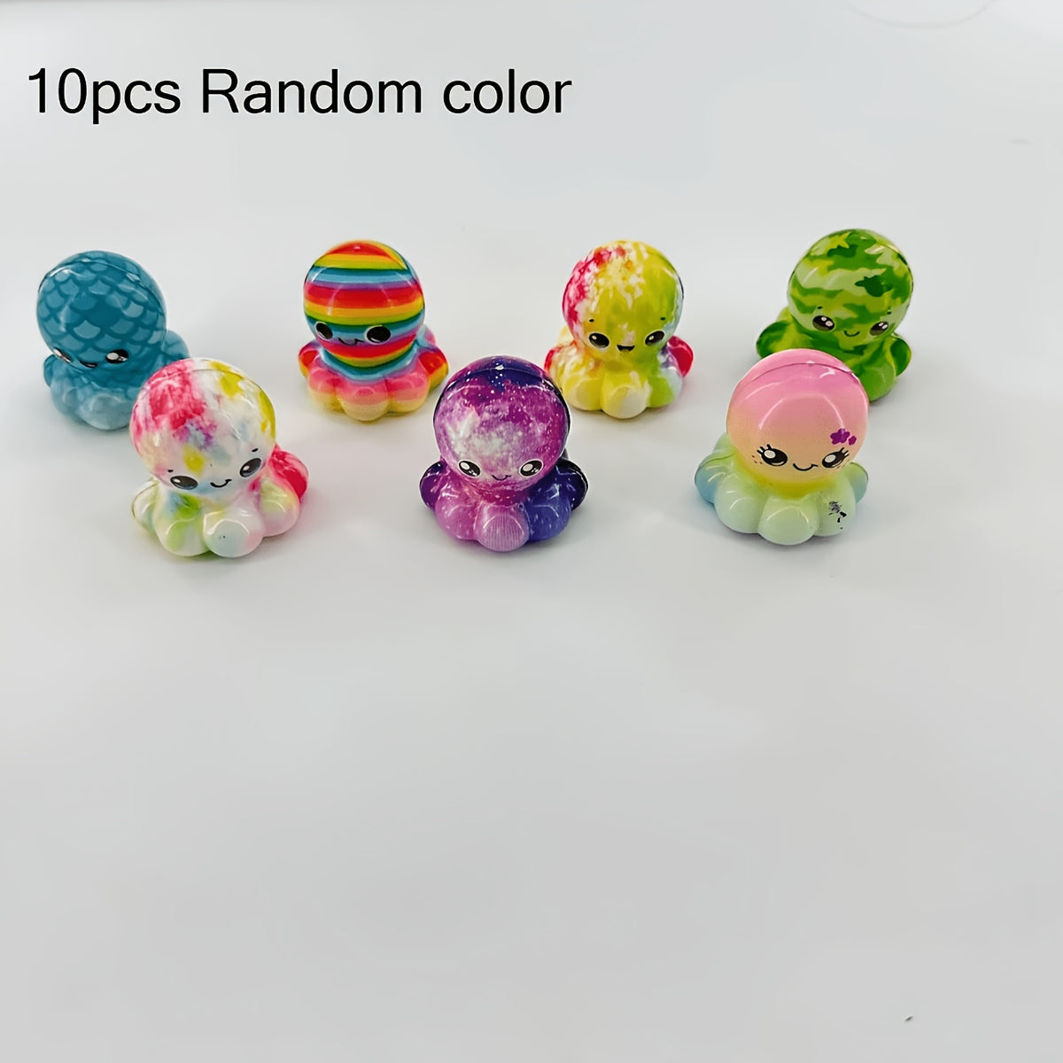 Cute Octopus Squishy Toys Soft Slow Rising Fidget Sensory Squeeze Stress Relief Balls for Kids Adults Classroom Prizes Party Favors Birthday Gifts Holiday Stocking Stuffers Random Colors 10 20 30 Pack