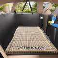Non-Slip Dog Car Seat Cover Mat – Heavy-Duty Polyester Pet Seat Protector with Rear Extension for SUV, Sedan & Truck, Easy-Clean Floor Liner for All Dog Sizes