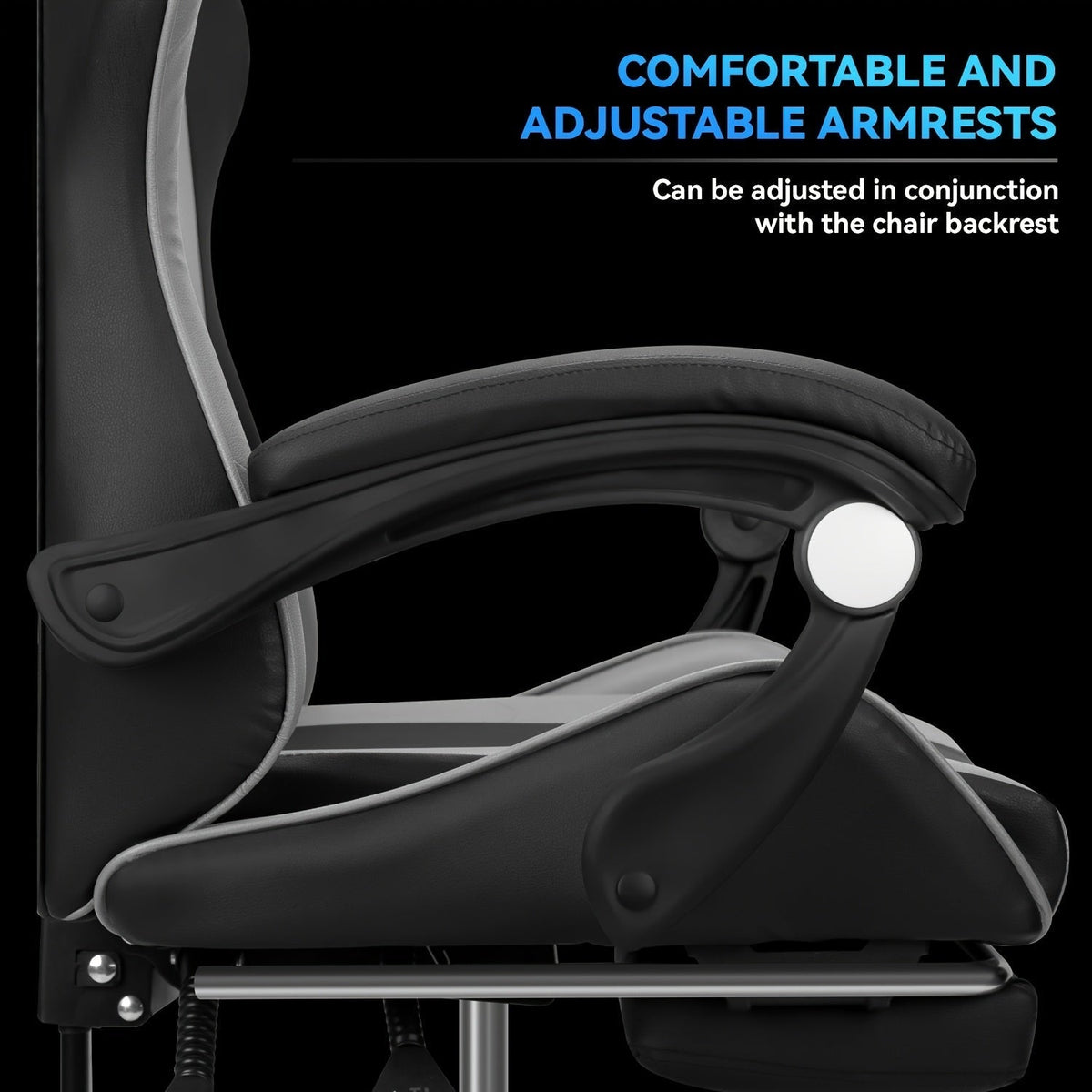 Ergonomic Gaming Chair Racing Style with Lumbar Support High Back Adjustable Office Chair for Adults Teens PC Computer Desk Chair Recliner