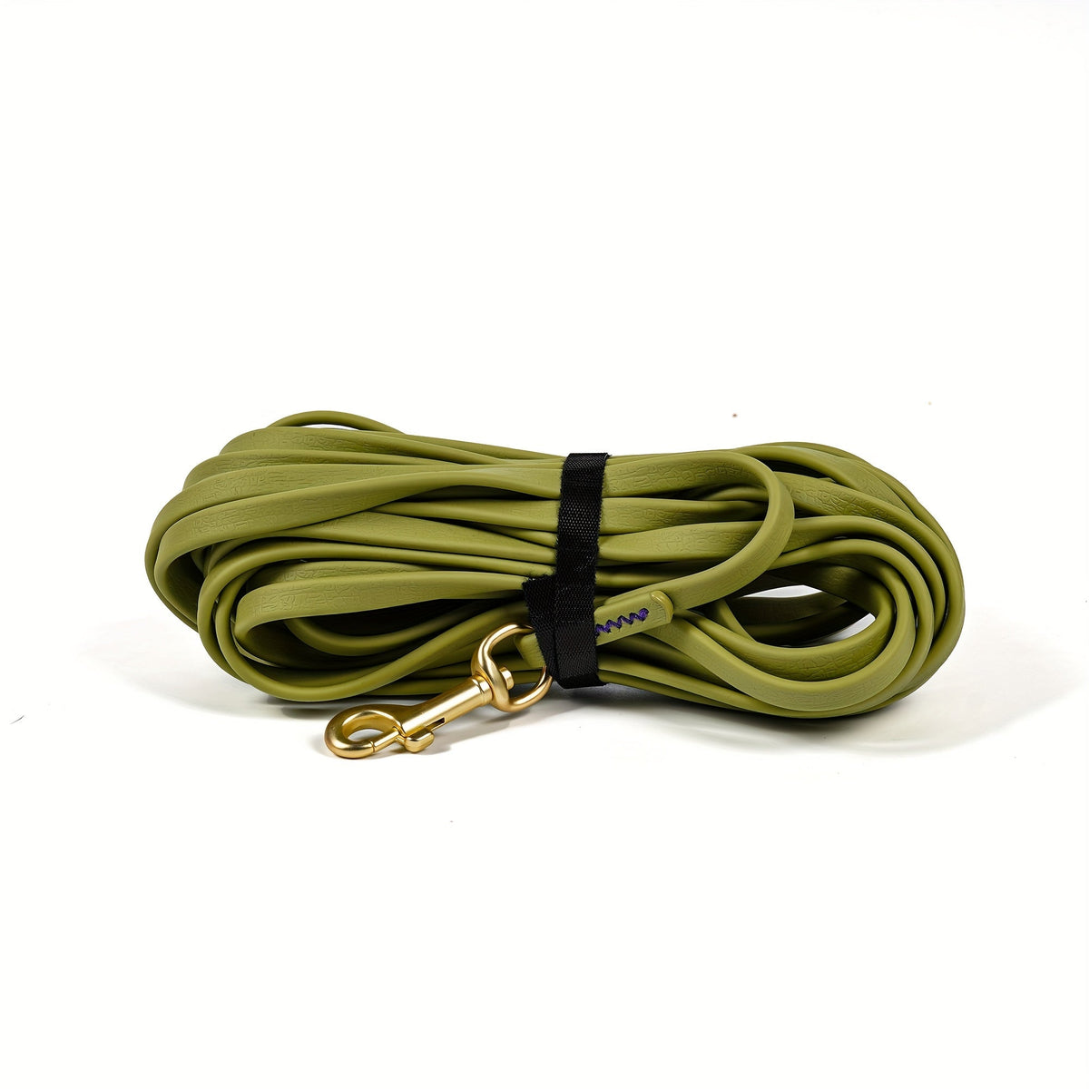 Long Dog Training Leash - Waterproof PVC-Coated Nylon, 600lb Pull Strength, Recall Training Lead for Outdoor Use, Available in 5ft 10ft 20ft 30ft, Easy to Clean