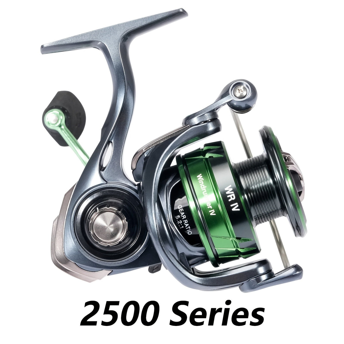 SeaKnight WR Series Spinning Fishing Reel – 9+1BB, 5.2:1 Gear Ratio, 13kg/28lbs Max Drag, 3 Carbon Plate Brake, Aluminum & Stainless Steel, Freshwater Saltwater Reel