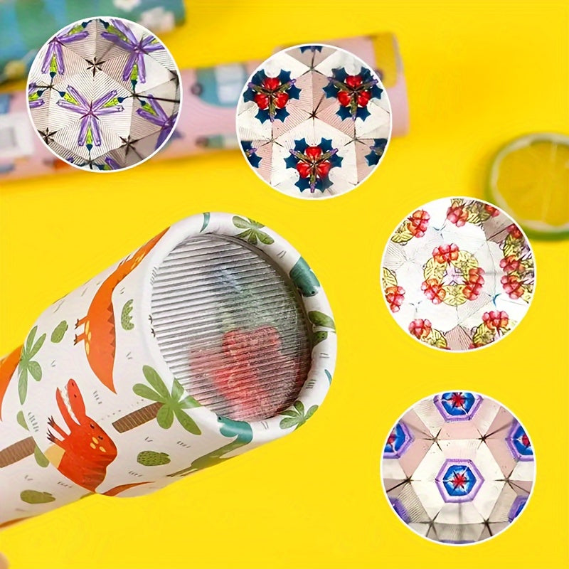 Kaleidoscope Toys for Kids Bulk Pack 6 12 18pcs Rotating Magical Kaleidoscopes Party Favors Classroom Prizes Carnival Rewards Birthday Gifts Holiday Stocking Stuffers Goodie Bag Fillers Random Patterns
