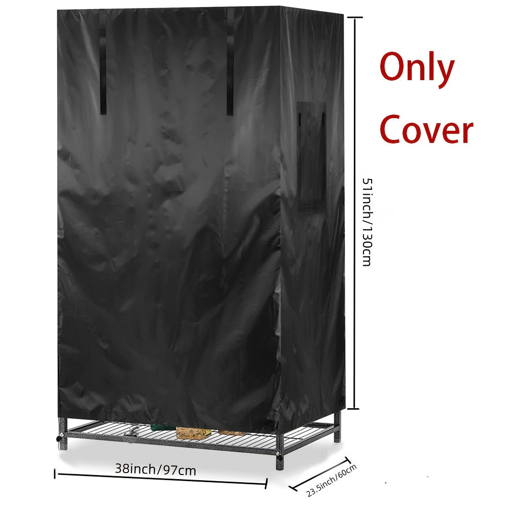 Blackout Bird Cage Cover Good Night Lightweight Breathable Polyester Privacy Sleep Cover for Parrots Cockatiels Budgies Small Birds – Reduces Stress Promotes Rest