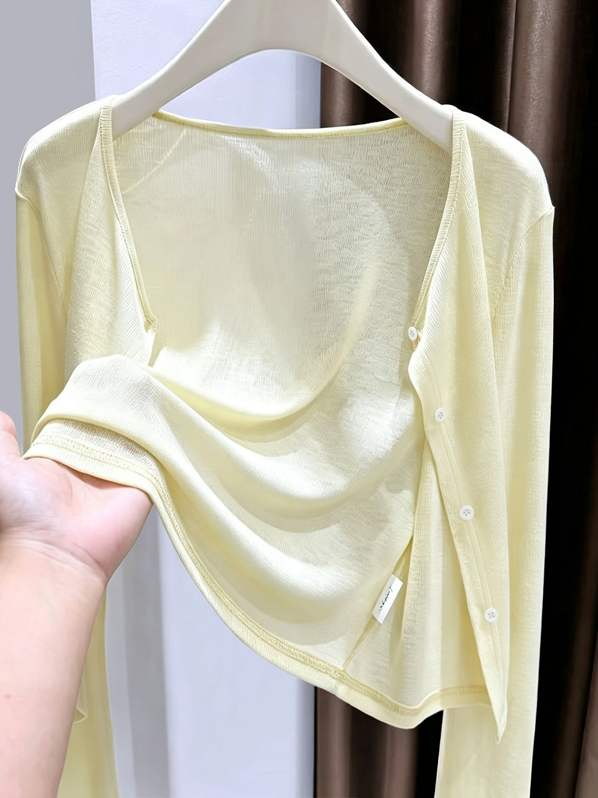 Women's Thin Shawl Cardigan Light Cover-Up Jacket – Lightweight Open Front Outerwear for Spring Summer Beach Vacation