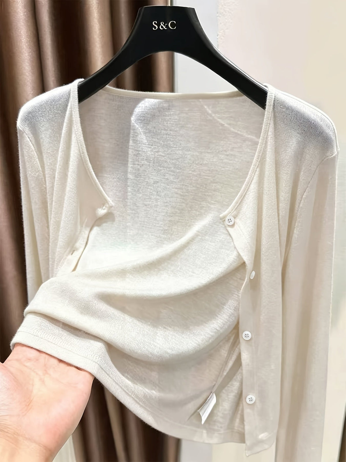Women's Thin Shawl Cardigan Light Cover-Up Jacket – Lightweight Open Front Outerwear for Spring Summer Beach Vacation