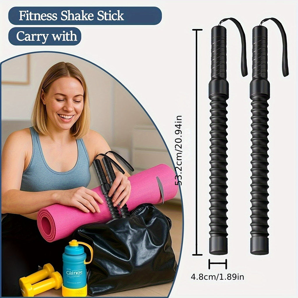 Cordless Battle Rope Set 2pcs – Portable Home Gym Combat Rope for Arm Muscle Training, Fitness Sling Workout Equipment for Men and Women, Indoor Outdoor Exercise